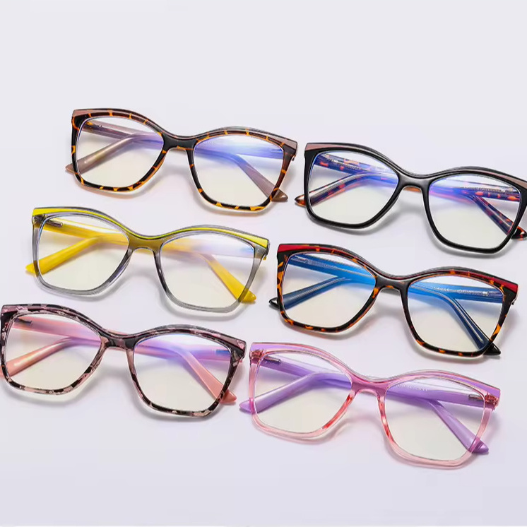 Small Vintage Tr90 Frame Sunglasses Men Toddler Cat Legacy Frames Fashion Eyeglass Woman All Anti Blue Light Reading Glasses