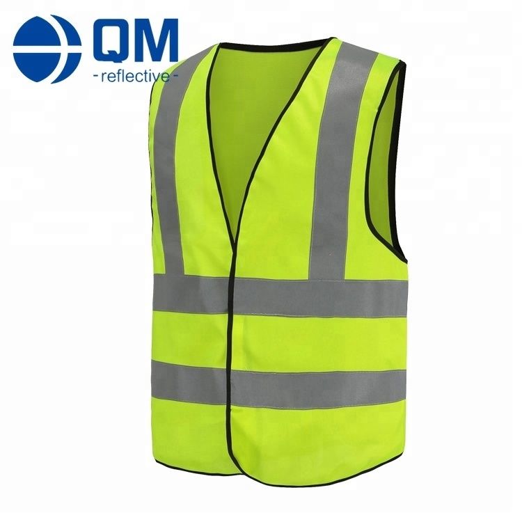 Yellow Hi Vis Reflective Safety Vest