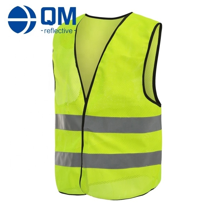 Motorcycle Walking High Visibility Reflective Mesh Safety Warning Vest