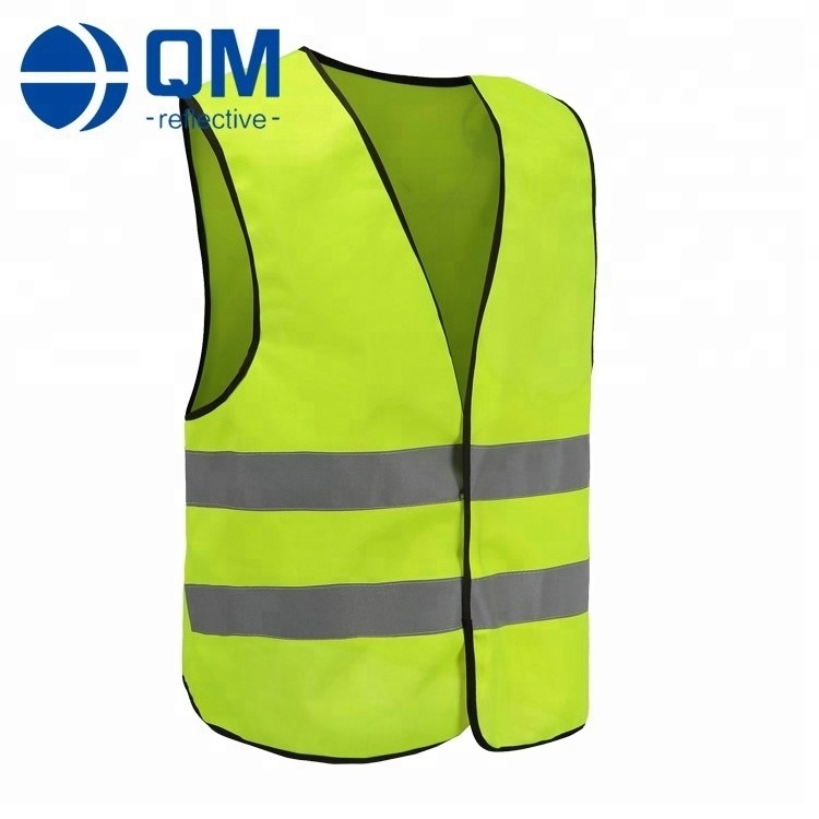 High Visibility Yellow Reflective Safety Vest