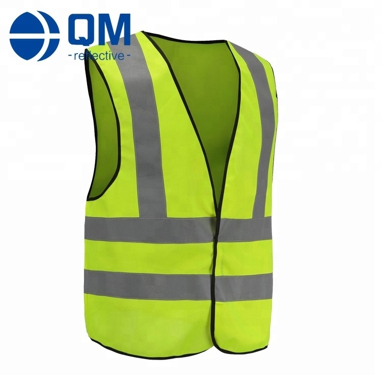 Yellow Hi Vis Reflective Safety Vest