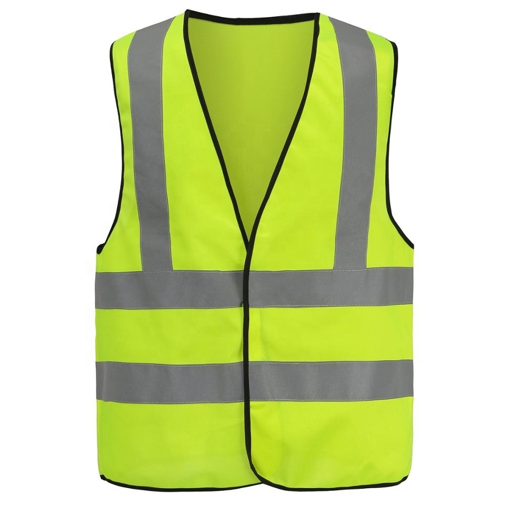 Yellow Hi Vis Reflective Safety Vest