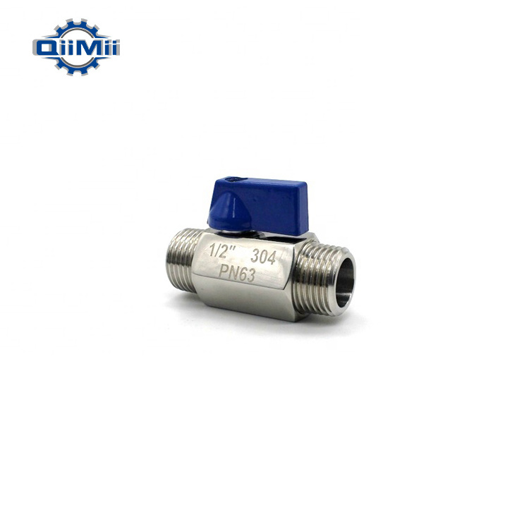 High Quality SS304 Stainless Steel Oil And Gas Female Mini Ball Valve