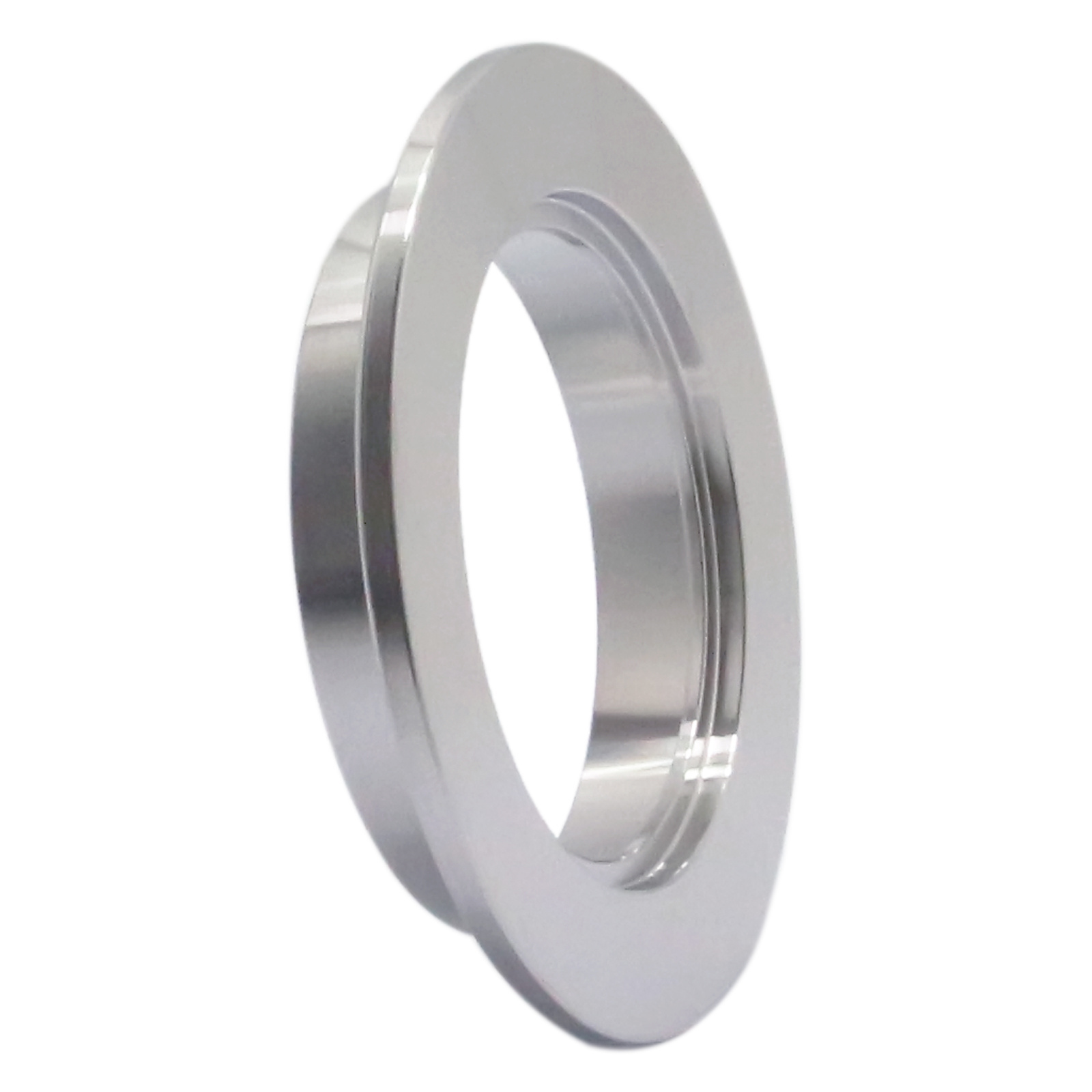 KF Socket Weld Flange SS304 NW Quick Flange KF16 KF25 Stainless Steel Short L12.7mm Vacuum Flange Fitting for Semiconductor