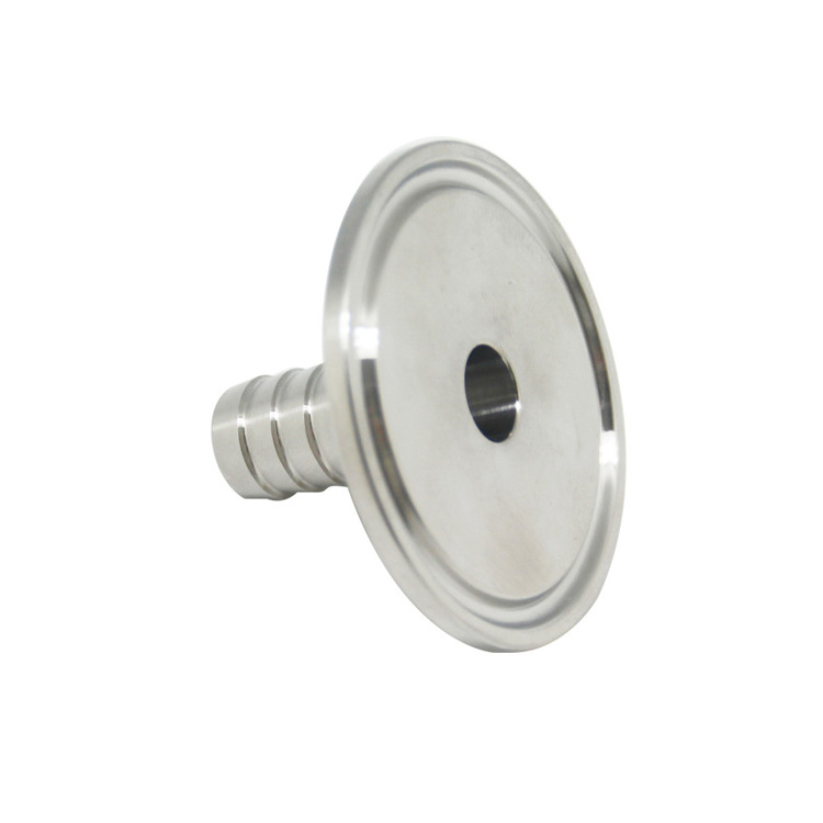 Clamp to Hose Adaptor For Food Industry, Sanitary Stainless Steel Hose Adaptor