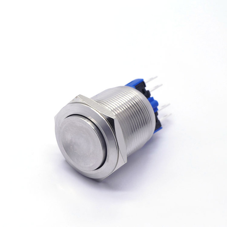 22mm on off metal stainless steel  switch 24v power switch push button