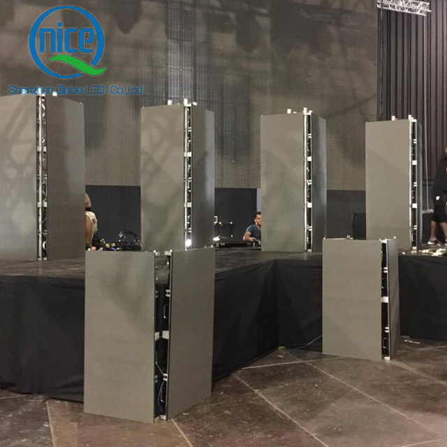 Pixel pitch 3.9mm 4.8mm dj booth led video wall stage background led rental video wall P3.9 P4.8 LED Display Screen