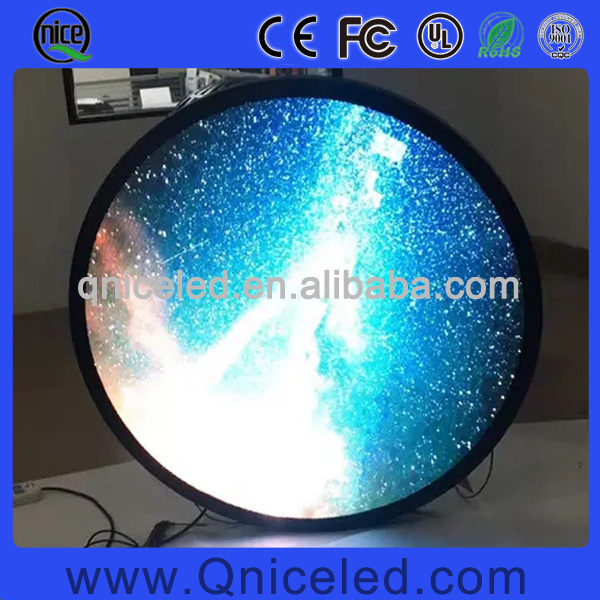 Custom size big small led circle screen  P2 P2.5 P3 P4 P5 LED Round Display Video Wall Indoor Outdoor LED Circular TV Wall