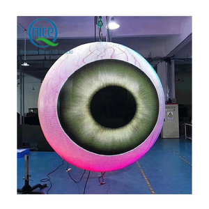 Indoor Hanging LED Sphere Display Ball P1.875 P2 P3 P4 P4.81 P5 P6 3D Spherical LED Flexible Soft Module LED Video Ball Screen