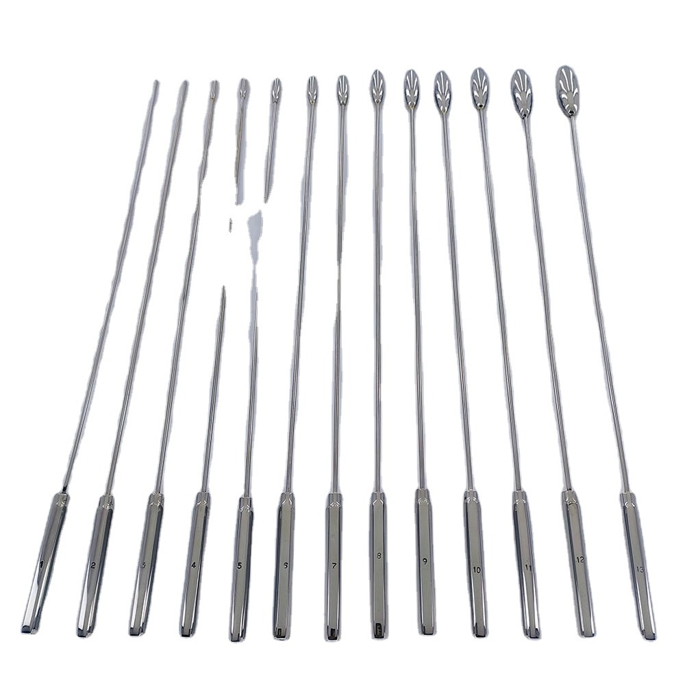 Premium O.R Grade Bakers Rosebud Urethral Sound Dilator Set Surgical Instruments 13 Pc Set With Case German Stainless Steel