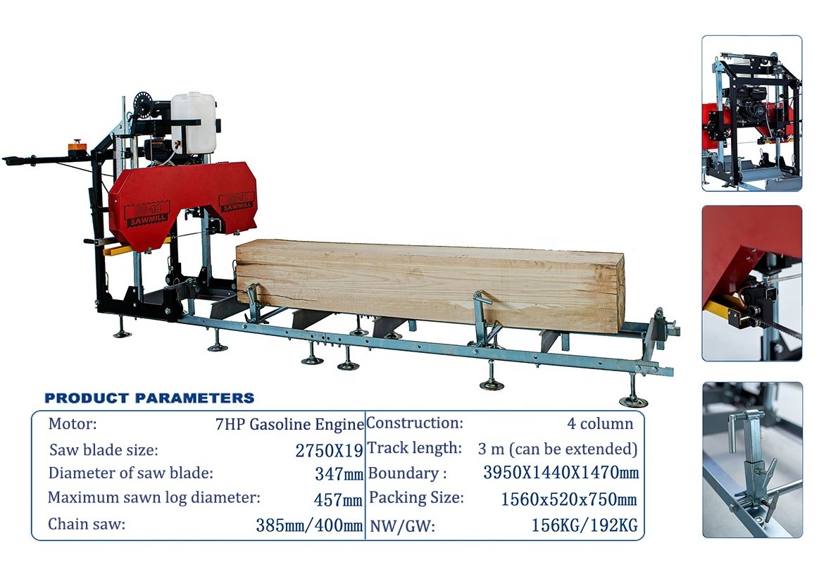 26inch cheap circular wood saw mill portable sawmill for sale