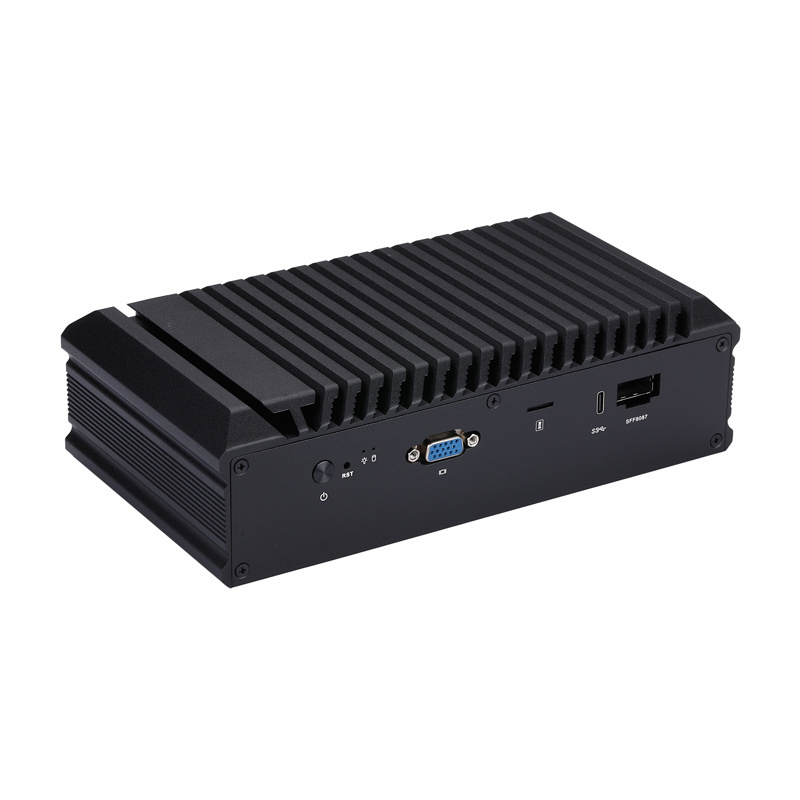 Qotom 20300G9 Series Atom Denverton C3338R C3558R C3758R C3758 4 SFP 5 2.5G LAN pfSense Firewall Server Mini PC