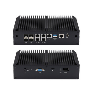 Mini PC Atom C3338R/ C3558R/ C3758R/ C3758 Onboard, 4x 10G SFP+/ 5x Intel 2.5G LAN/ Mini SAS/ console/ VGA, Mini Server/ Router