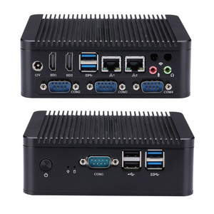 Qotom Q575P  Qotom Core i7-7500U Hardware gaming Mini Computer desktop 4 serial port Mini pc