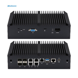 Q20321G9 Atom C3558R Denverton Processor 2 10G SFP+ 2 1G (2.5G) SFP+ 5 Intel I225-V 2.5G LAN Fanless Firewall pfsense Mini  PC