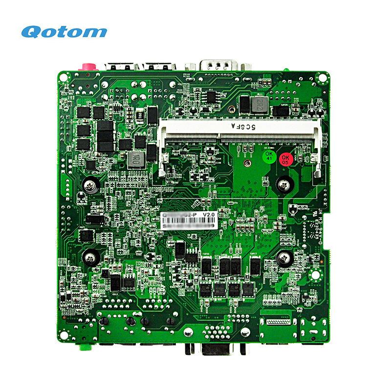 Qotom Core i5 Desktop Mini PC Dual LAN Portable Desktop Computers