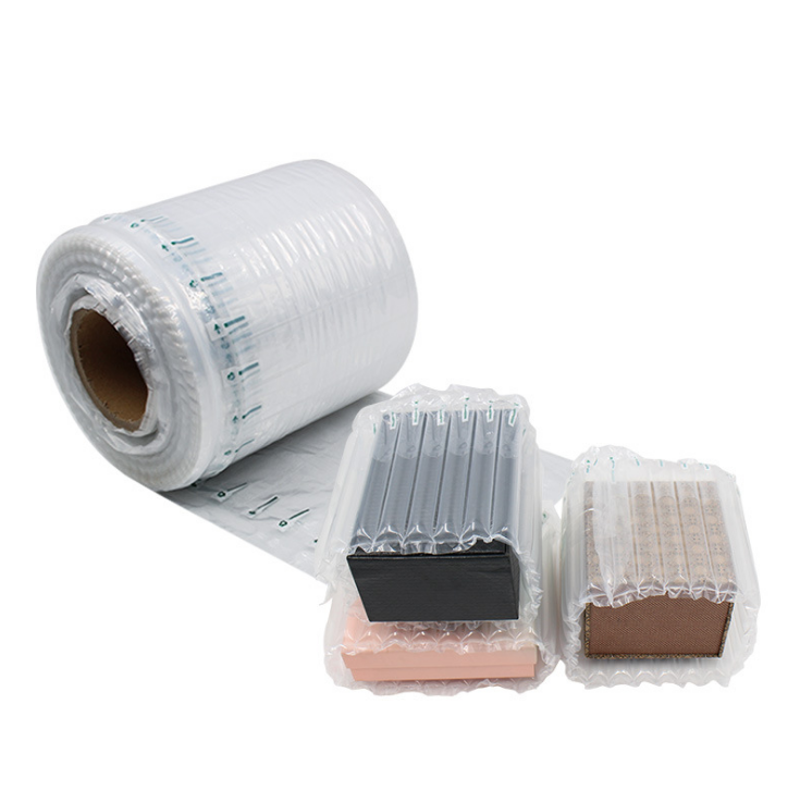 air column wrap roll Inflatable air Filled Bags Packaging Film Bubble Cushion Wrap Air Column Roll