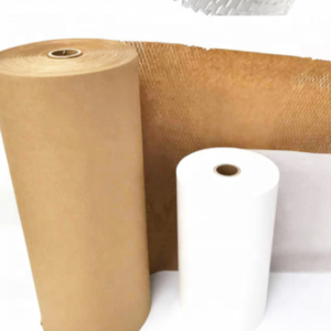 Honeycomb Kraft Paper Sheet Packaging Cushion Paper Sheet For Wrapping Glass Cosmetics Wine Material