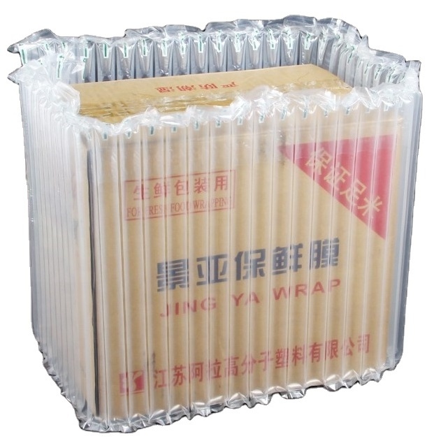 air column wrap roll Inflatable air Filled Bags Packaging Film Bubble Cushion Wrap Air Column Roll