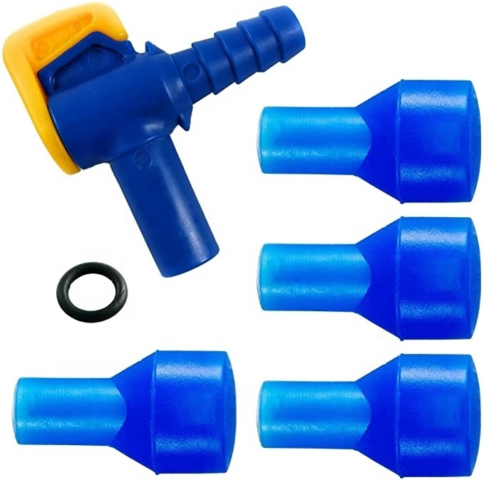 Silicone Replacement Mouthpieces Bite Valve Assembly fit for Cycle Sports Pack Water Bladder Backpack