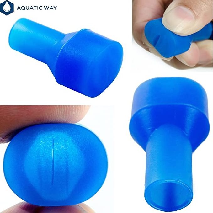 Silicone Replacement Mouthpieces Bite Valve Assembly fit for Cycle Sports Pack Water Bladder Backpack