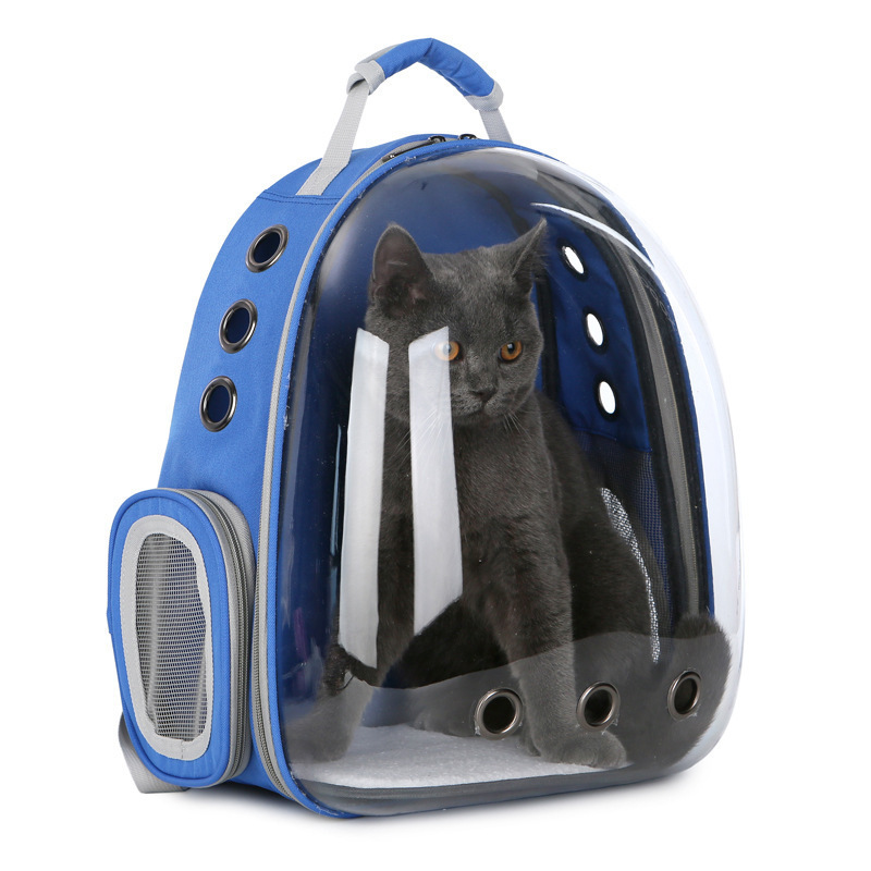 Clear Breathable travel Cat Kitten Dog Backpack Astronaut Bubble Space Capsule pet carrier backpack bubble