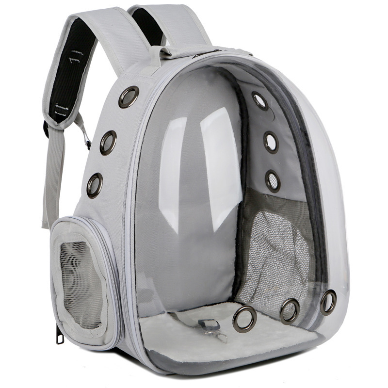 Clear Breathable travel Cat Kitten Dog Backpack Astronaut Bubble Space Capsule pet carrier backpack bubble