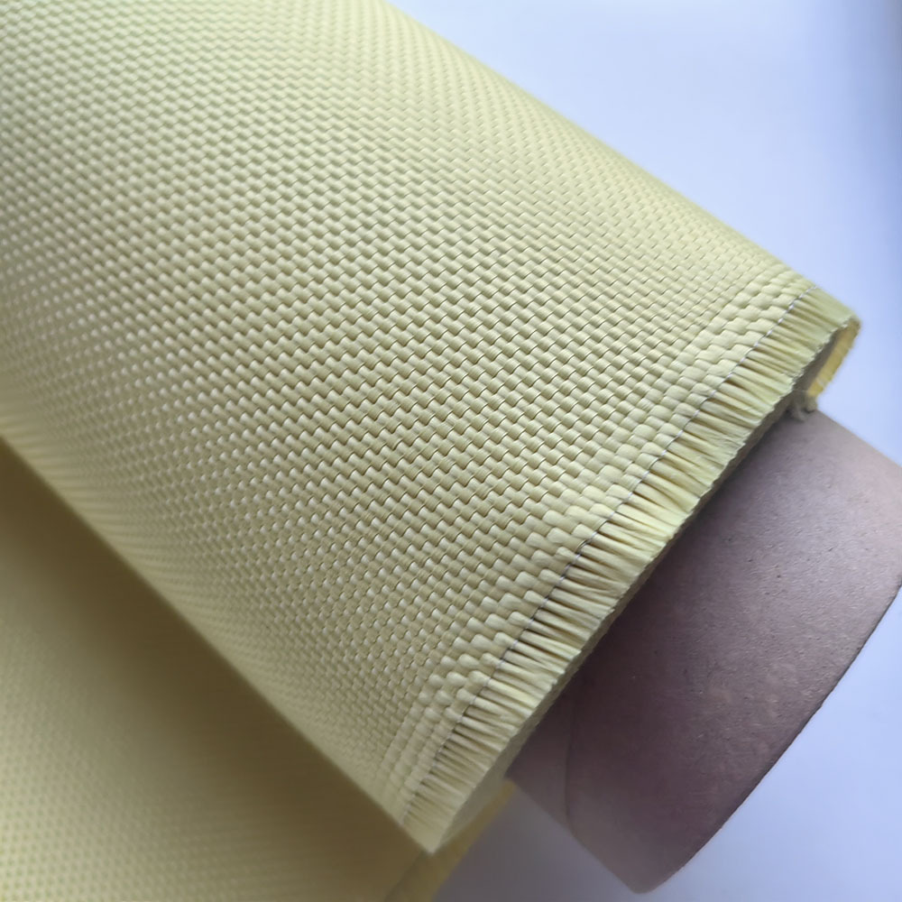 Flame-retardant para aramid fiber kevlars plain fabric 3000D 400g stab proof aramid fabric for vest aramide fabrics