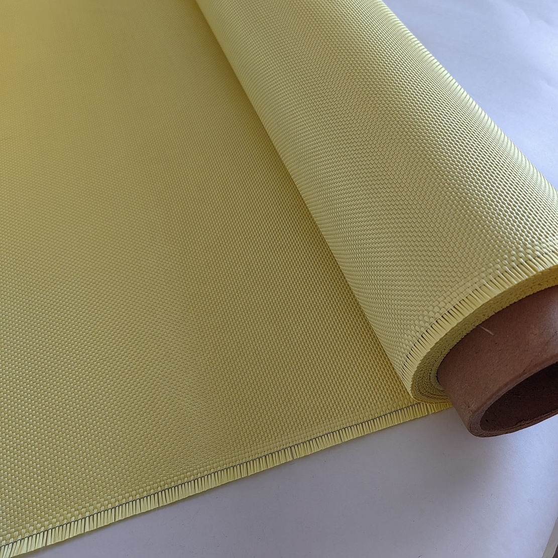 Flame-retardant para aramid fiber kevlars plain fabric 3000D 400g stab proof aramid fabric for vest aramide fabrics