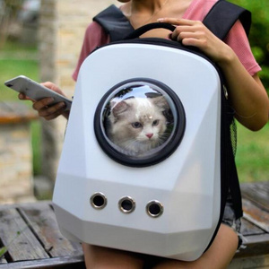 High Quality Transparent Bubble Recycled Outdoor Travel Space Capsule Astronaut Breathable Dog Cat Pet Carrier Backpack