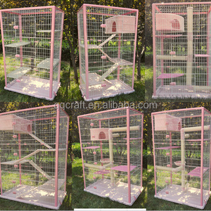 New Design Pet Cat Cage With Scratching Post Breeding Cage Cat