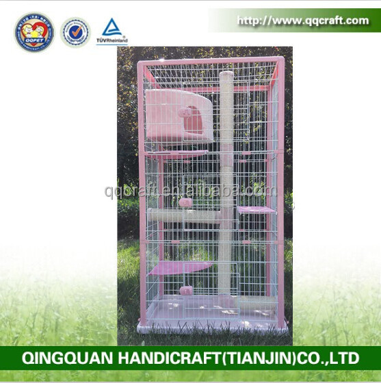 QQ Pet Factory Wholesale Large Animal Cage Toy & Pet Cat Dog Cage For Sale Cheap