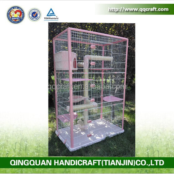 QQ Pet Factory Wholesale Large Animal Cage Toy & Pet Cat Dog Cage For Sale Cheap