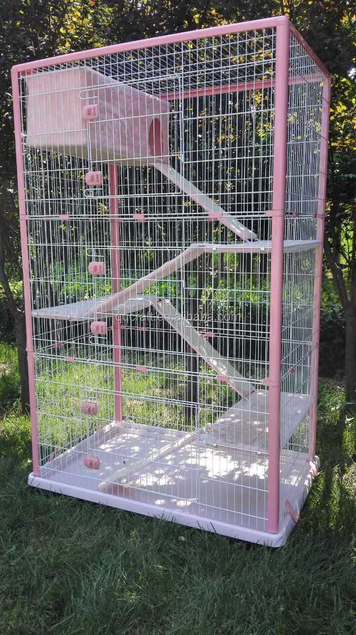 New Design Pet Cat Cage With Scratching Post Breeding Cage Cat