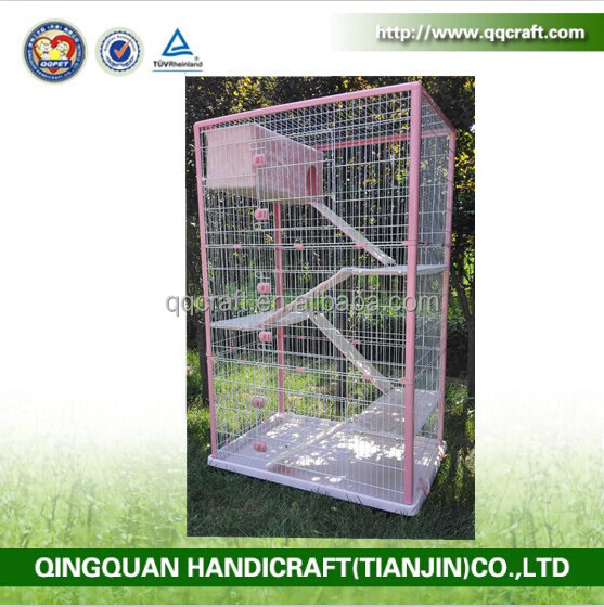 QQ Pet Factory Wholesale Large Animal Cage Toy & Pet Cat Dog Cage For Sale Cheap