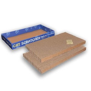 Cat Scratcher Cardboard Scratching Pads Scratch Lounge Sofa Bed cat toy