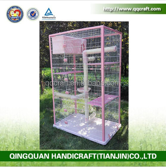 QQ Pet Factory Wholesale Large Animal Cage Toy & Pet Cat Dog Cage For Sale Cheap