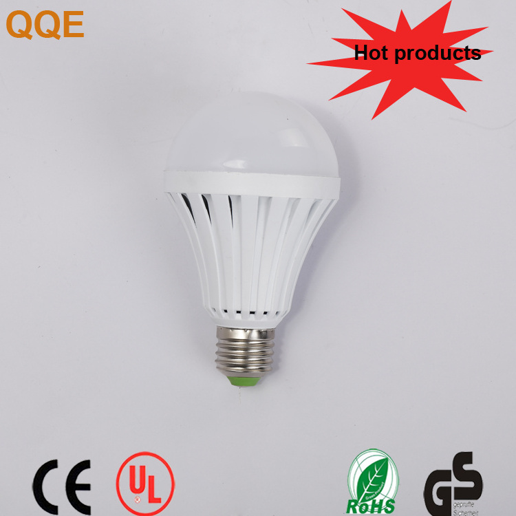 Ce rohs certification self charging light bulb item type ac dc led rechargeable emergency bulb