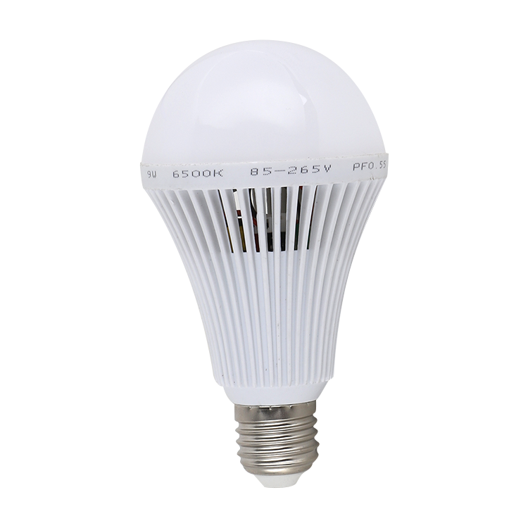 Ce rohs certification self charging light bulb item type ac dc led rechargeable emergency bulb