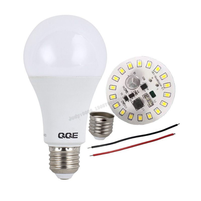 E27 B22  9W 12W Brightest LED Light Bulbs A60 led bulb SKD