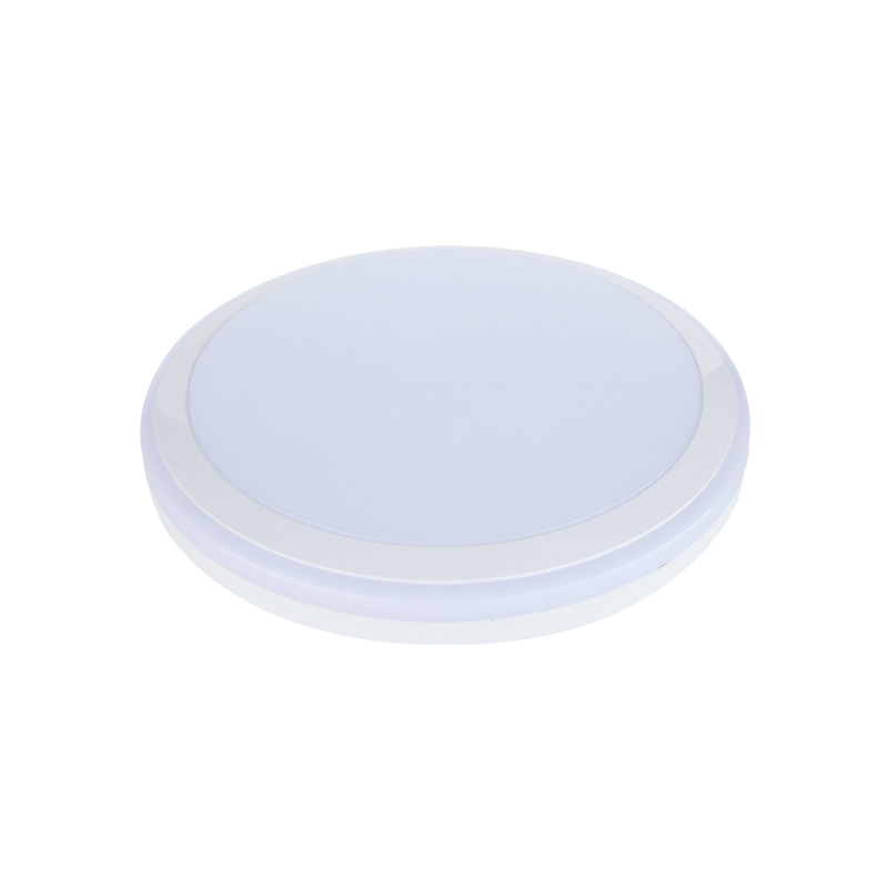 Modern Indoor LED Ceiling Light round Shape with Acrylic Cover Surface Mounted 24W IP44 Rated for Residential Use