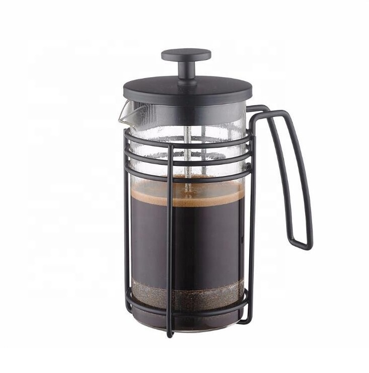 Glass French Press Coffee Pot Hand Brewed Coffee Set Filter Home French Press Brew Pot