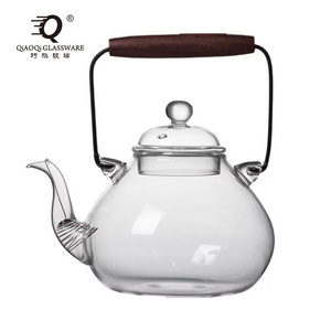 Japanese Retro Large capacity kettle Electric clay oven can heat the kettle Glass Tea Kettle Pitcher pot