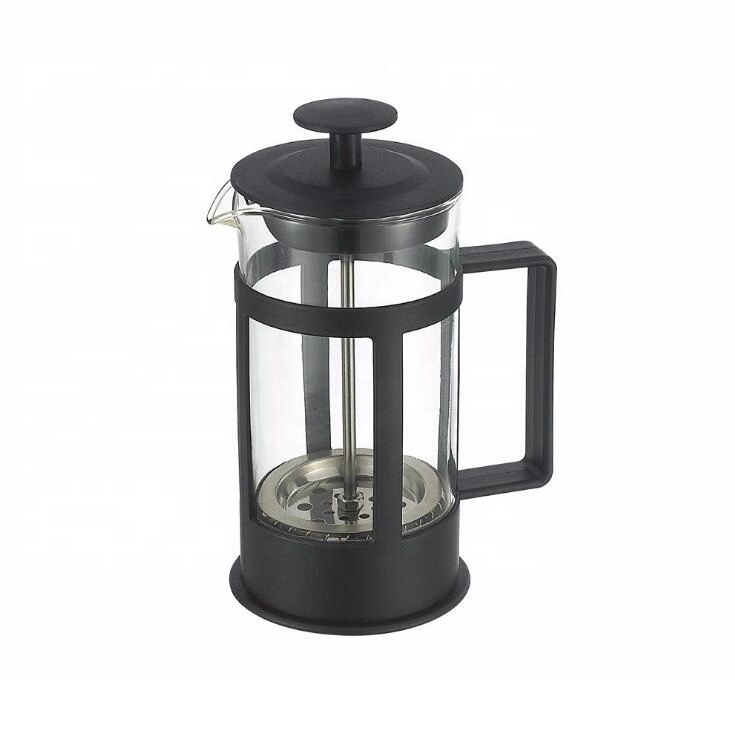 new style 800ML vacuum insulated coffee french press coffee maker with mug