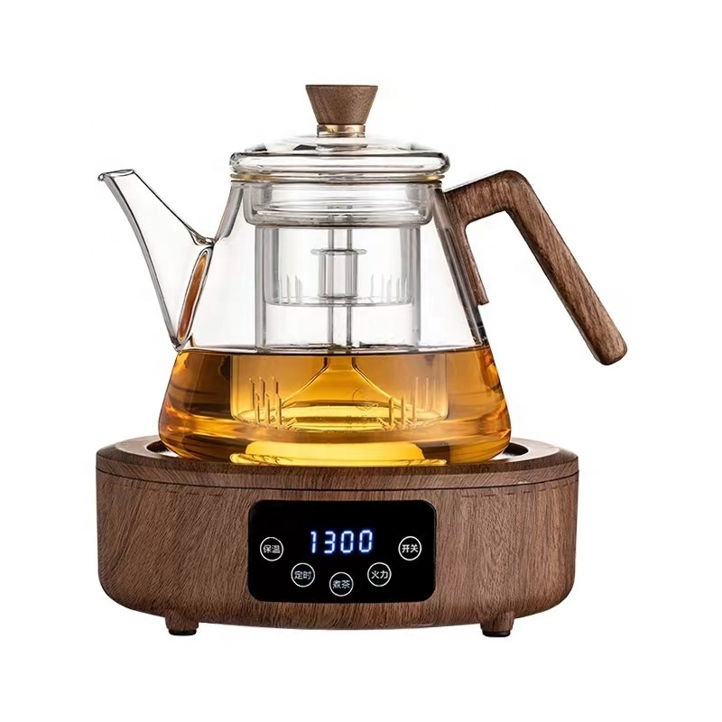 1000ml glass boiling teapot high temperature resistant glass steaming teapot