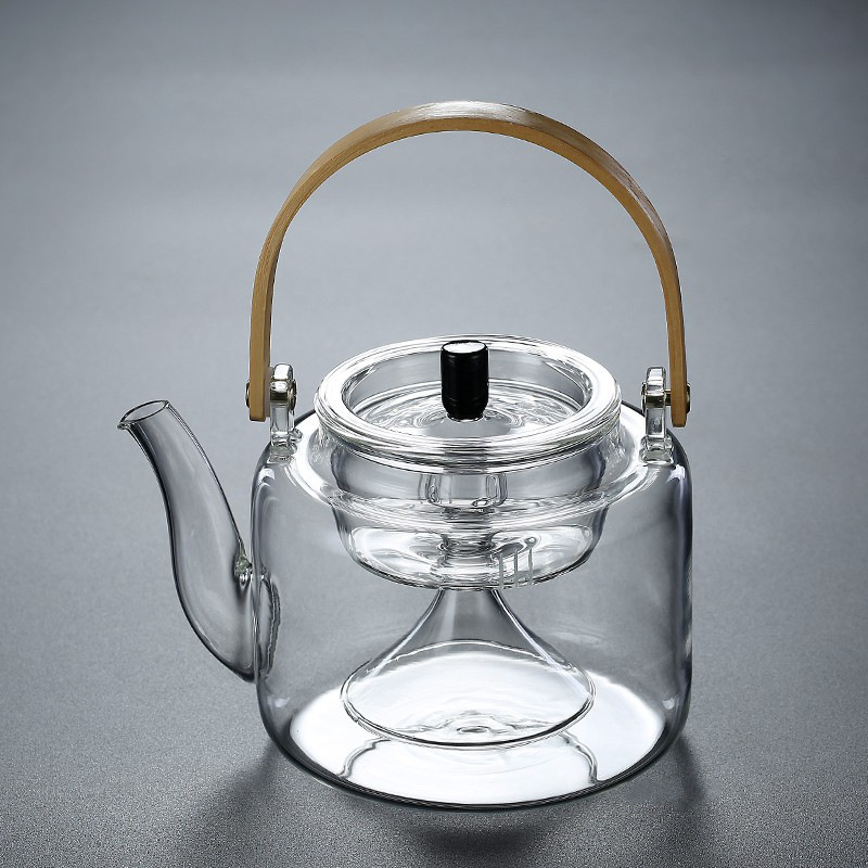 Supply of glass steaming two-purpose lifting beam kettle electric ceramic stove tea stove teapot Kung Fu tea set fashion set