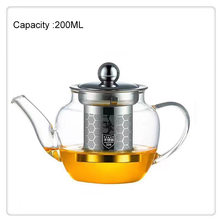 Stainless steel filter liner scented tea teapot electric ceramic stove heating teapot various styles for home use