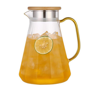 Multi-purpose pot summer flower tea fruit tea large capacity cold kettle transparent high temperature tea coffee pot