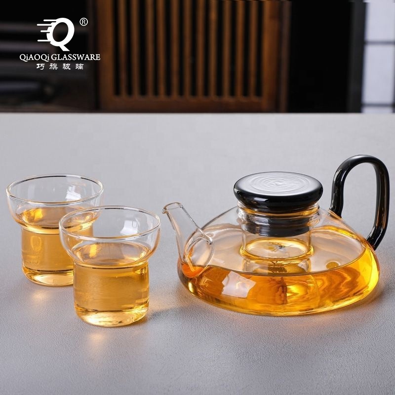 600ml Glass Filter Brewing Teapot Tea Infuser Household Brewing Teapot Coffee Pot