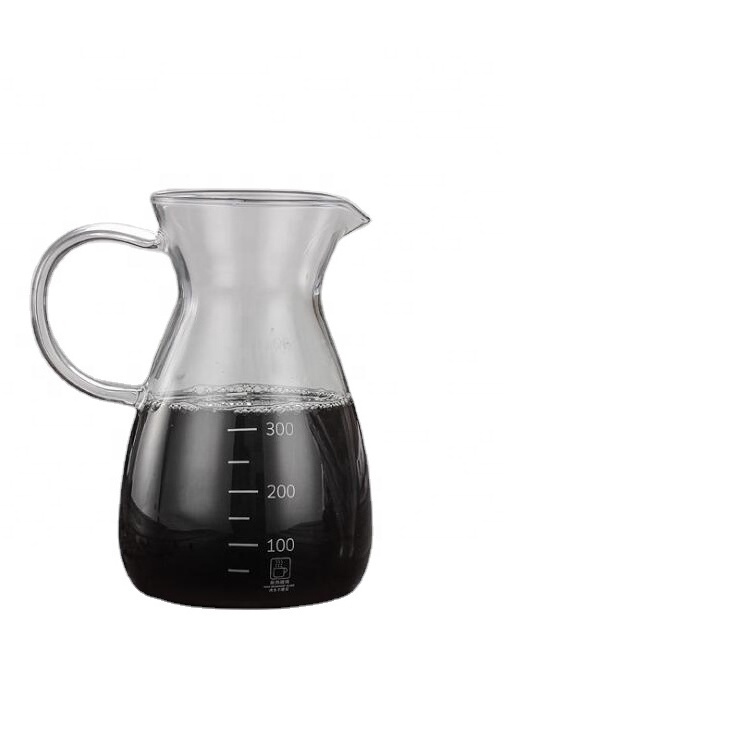 High borosilicate glass Iced drip coffee maker Pour-over Sharing pot coffee set